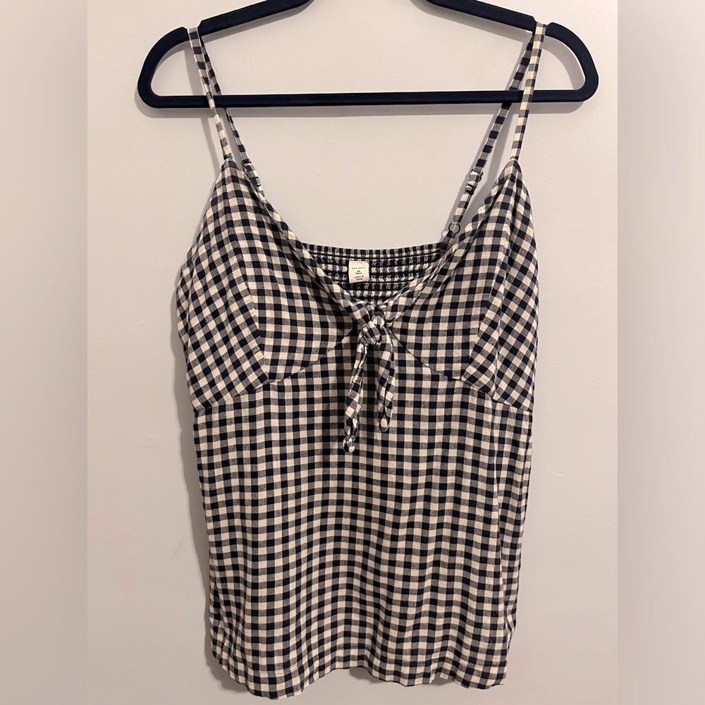 Tank top blue and white